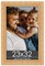 23x32 Modern Bamboo Picture Frame with UV-Resistant Acrylic & Acid Free Backing, Available in 5 Finishes - Gold, Silver, Brown, Black, and Natural